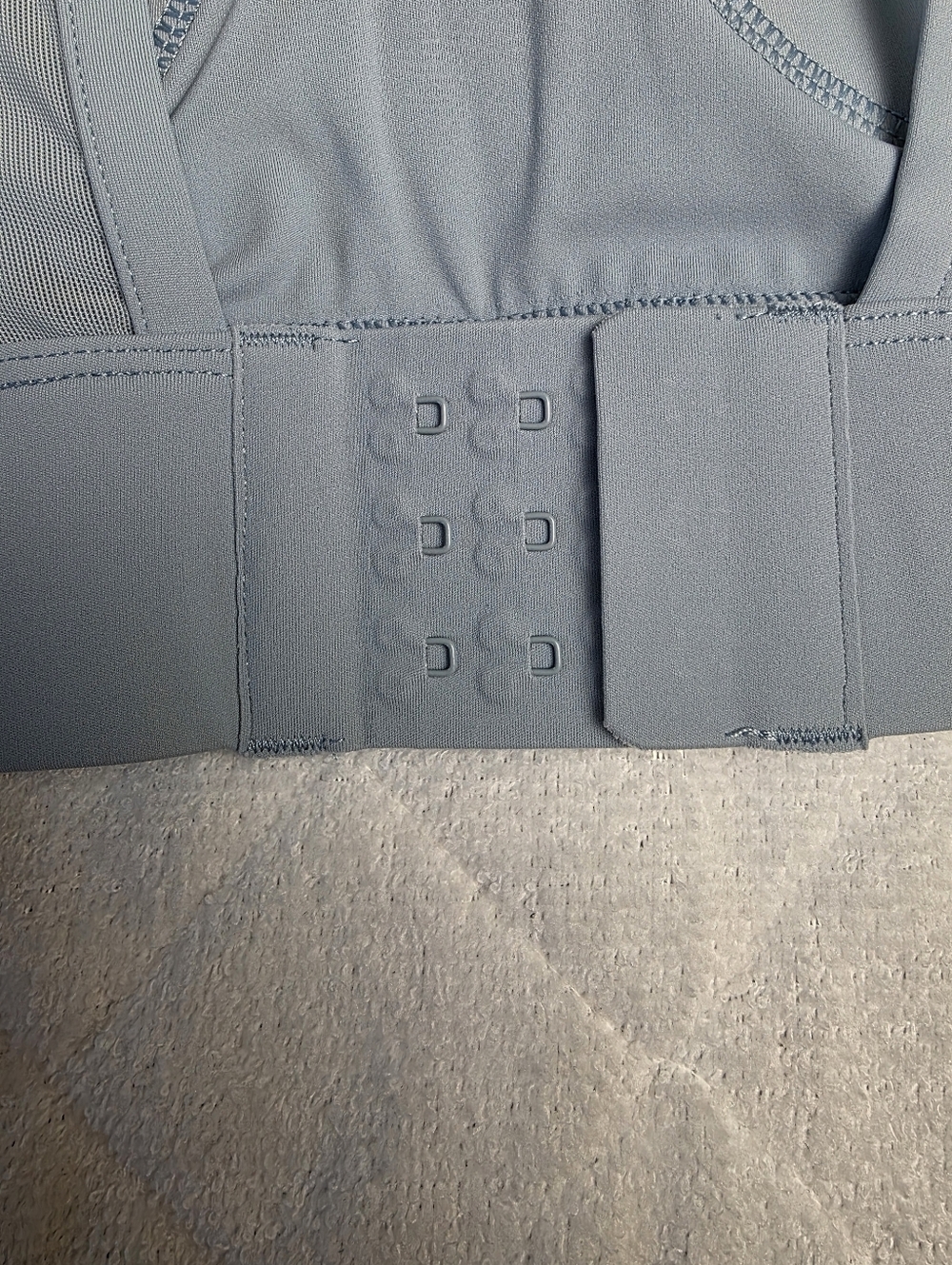 Lemedy Slate Blue High-Impact Strappy Back Sports Bra - Size 8 (L) - NWT - Picture 7 of 11